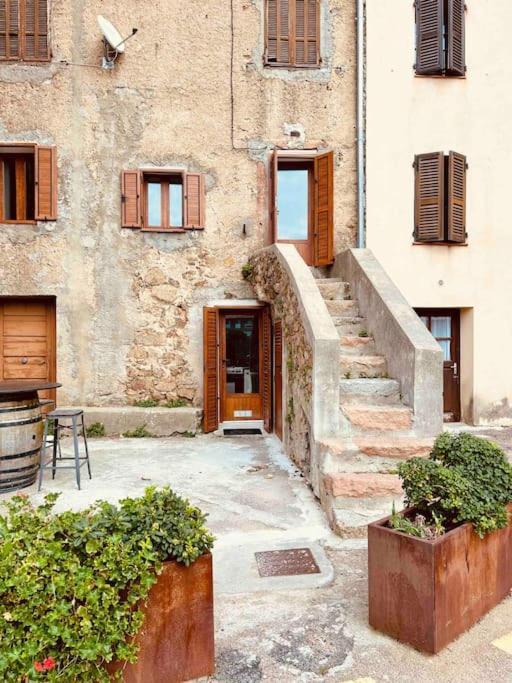 Charmant Petit Appartement Place De L Eglise Piana  Dış mekan fotoğraf